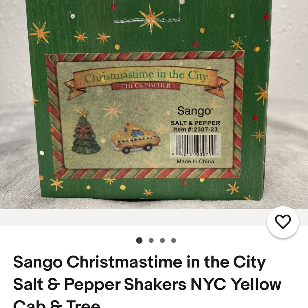Sango Christmas in the city salt and pepper